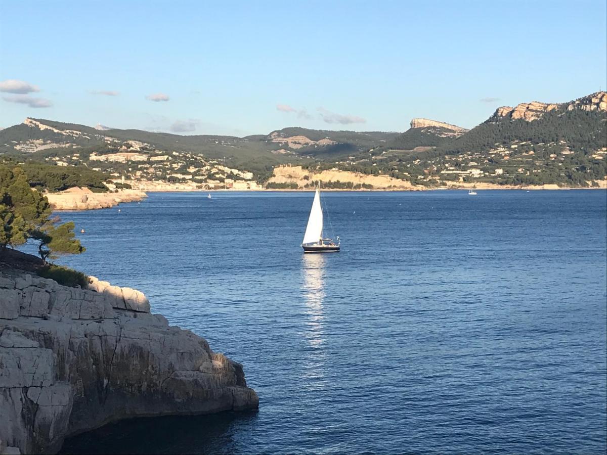 Le Cézanne, 200m plage, grand balcon ,Wifi, Cassis Exterior foto